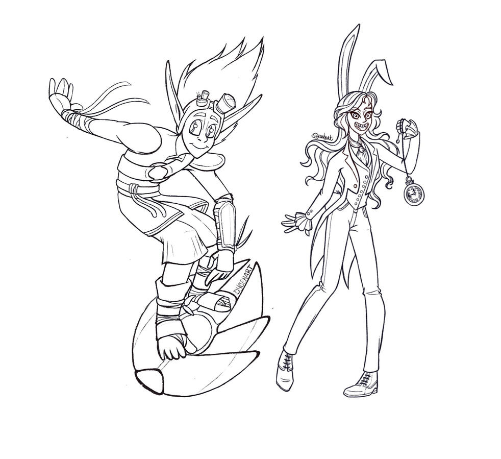 Fullbody Lineart $90
